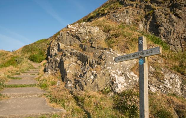Walking the southern upland way