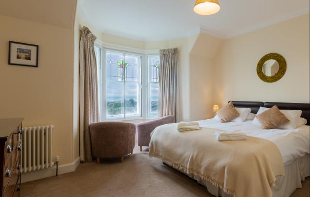 bedroom at Harbourside Portpatrick