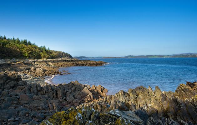 Coast near Kirkcudbright
