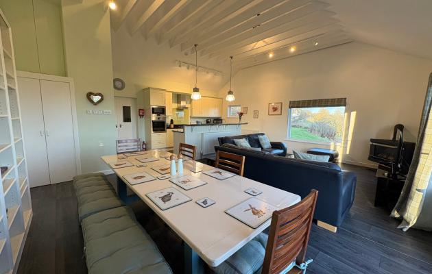 Balmangan Beag kitchen and dining